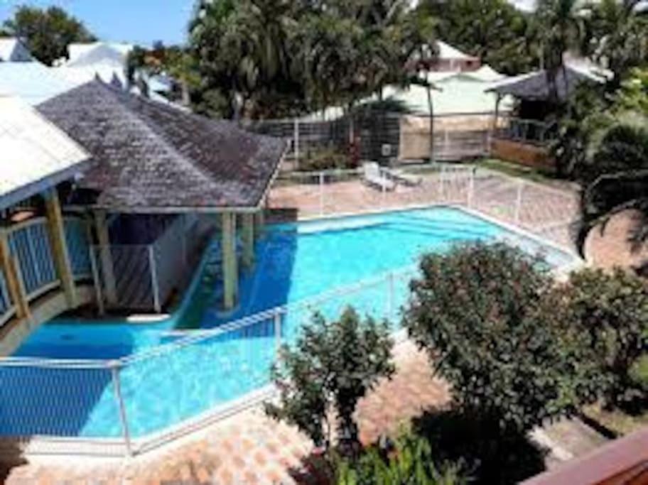 Appartement Ker-Eol Residence Canouan Sainte-Anne Avec Piscine Buitenkant foto