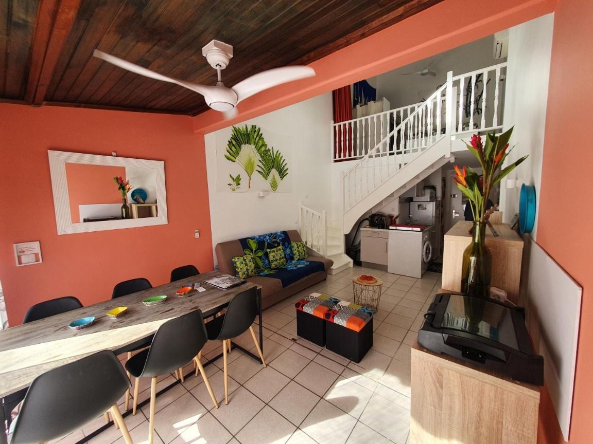 Appartement Ker-Eol Residence Canouan Sainte-Anne Avec Piscine Buitenkant foto