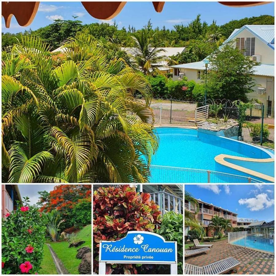 Appartement Ker-Eol Residence Canouan Sainte-Anne Avec Piscine Buitenkant foto